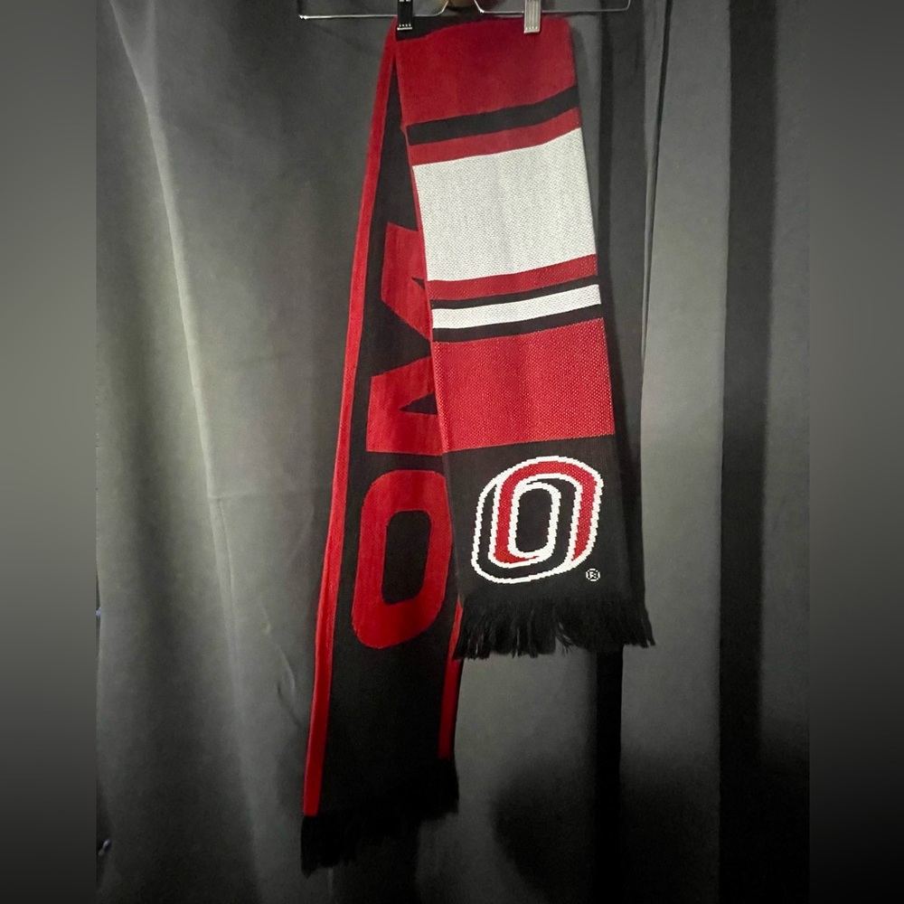 Adidas Black and Red Scarf